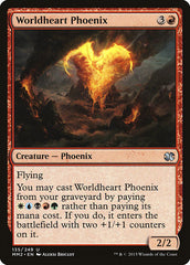 Fênix Coração-do-Mundo / Worldheart Phoenix - Magic: The Gathering - MoxLand