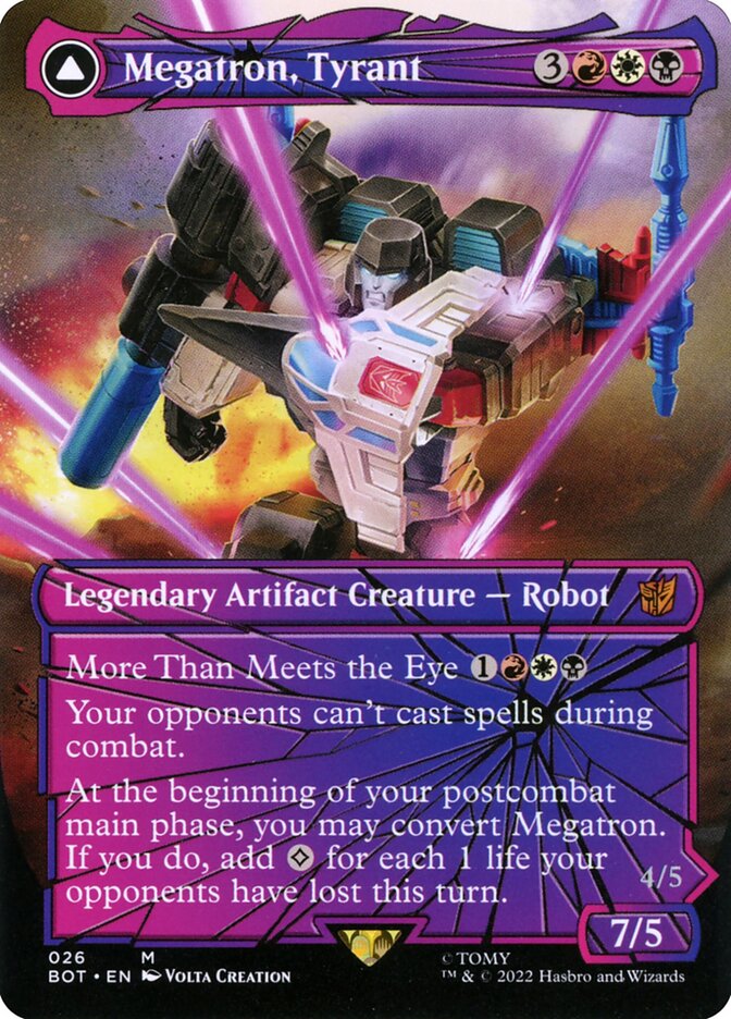 Megatron, Tirano / Megatron, Tyrant - Magic: The Gathering - MoxLand