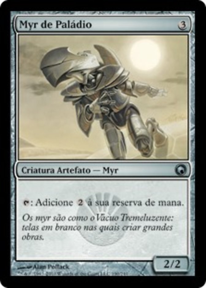 Myr de Paládio / Palladium Myr - Magic: The Gathering - MoxLand