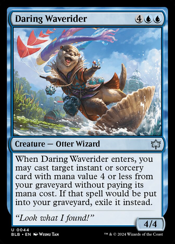 Cavalga-onda Ousada / Daring Waverider - Magic: The Gathering - MoxLand