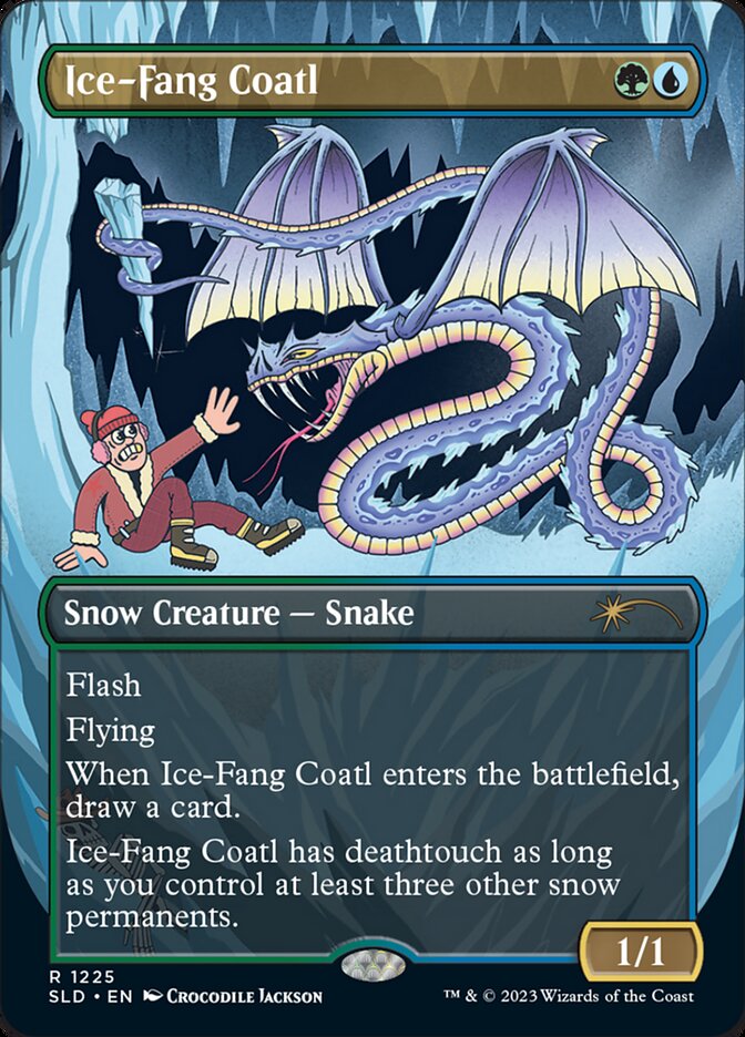 Coatl Presa-de-gelo / Ice-Fang Coatl - Magic: The Gathering - MoxLand