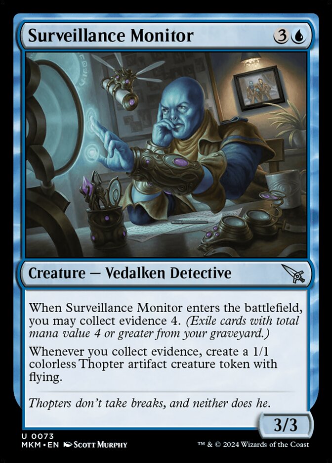 Monitor de Segurança / Surveillance Monitor - Magic: The Gathering - MoxLand