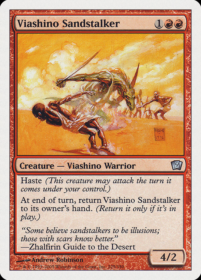 Caçador das Areias Viashino / Viashino Sandstalker - Magic: The Gathering - MoxLand
