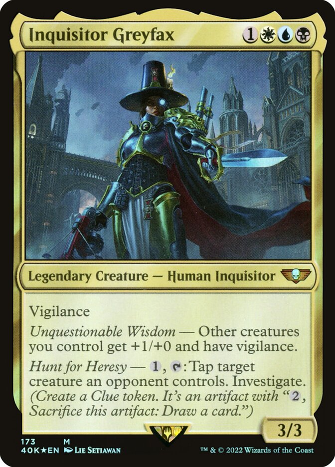Inquisitor Greyfax - Magic: The Gathering - MoxLand