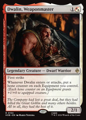 Dwalin, Weaponmaster