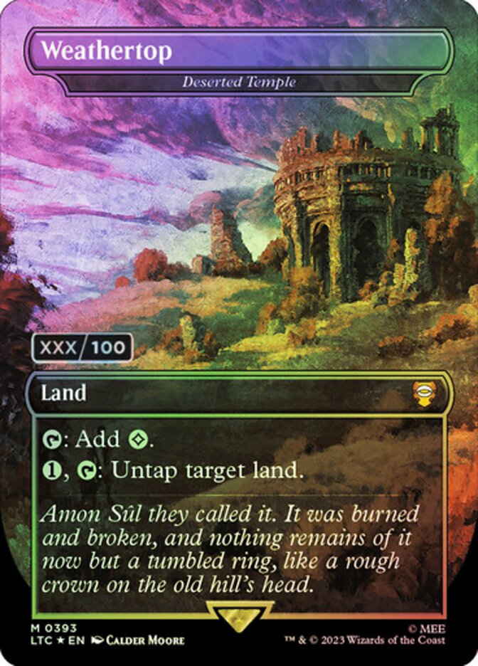 Templo Deserto / Deserted Temple - Magic: The Gathering - MoxLand