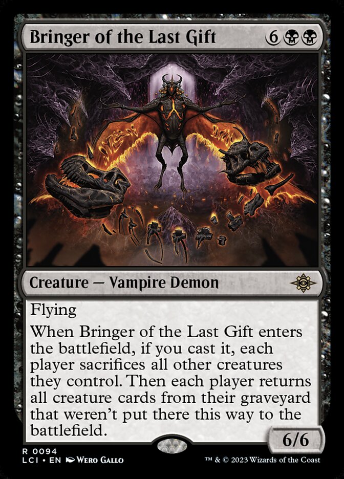 Portador da Última Dádiva / Bringer of the Last Gift - Magic: The Gathering - MoxLand