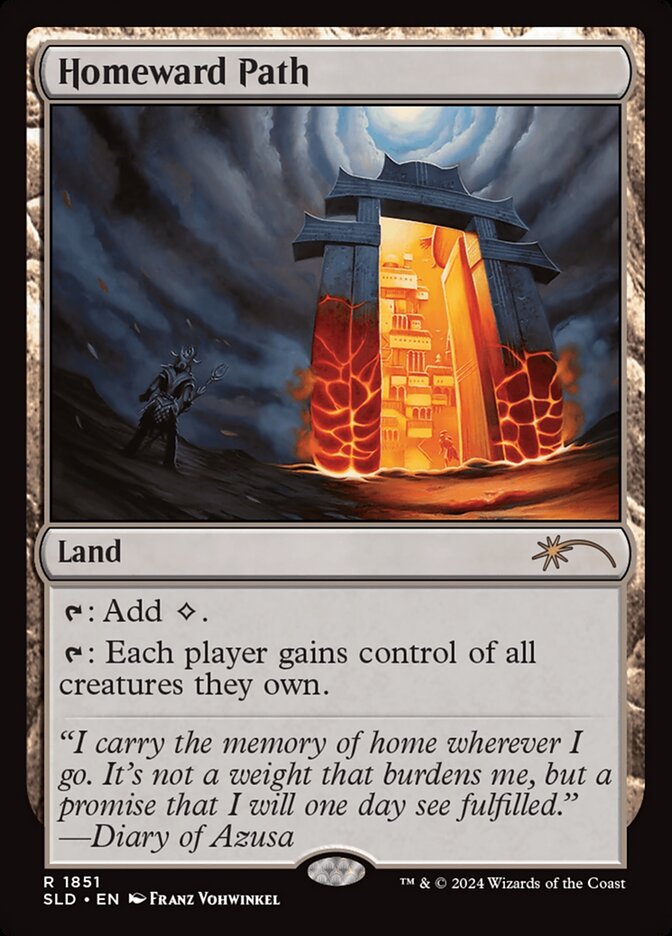 Caminho para Casa / Homeward Path - Magic: The Gathering - MoxLand
