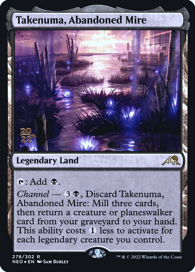 Takenuma, Charco Abandonado / Takenuma, Abandoned Mire - Magic: The Gathering - MoxLand