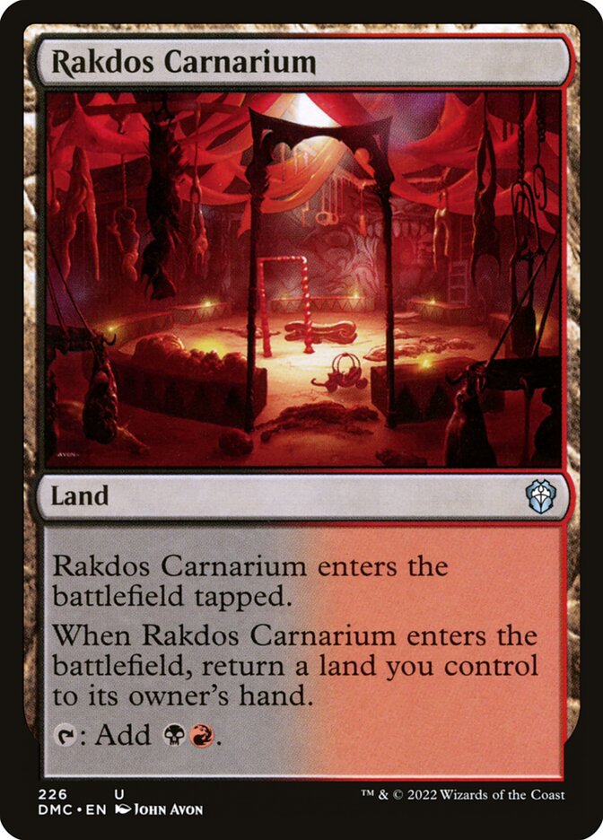 Carnarium Rakdos / Rakdos Carnarium - Magic: The Gathering - MoxLand