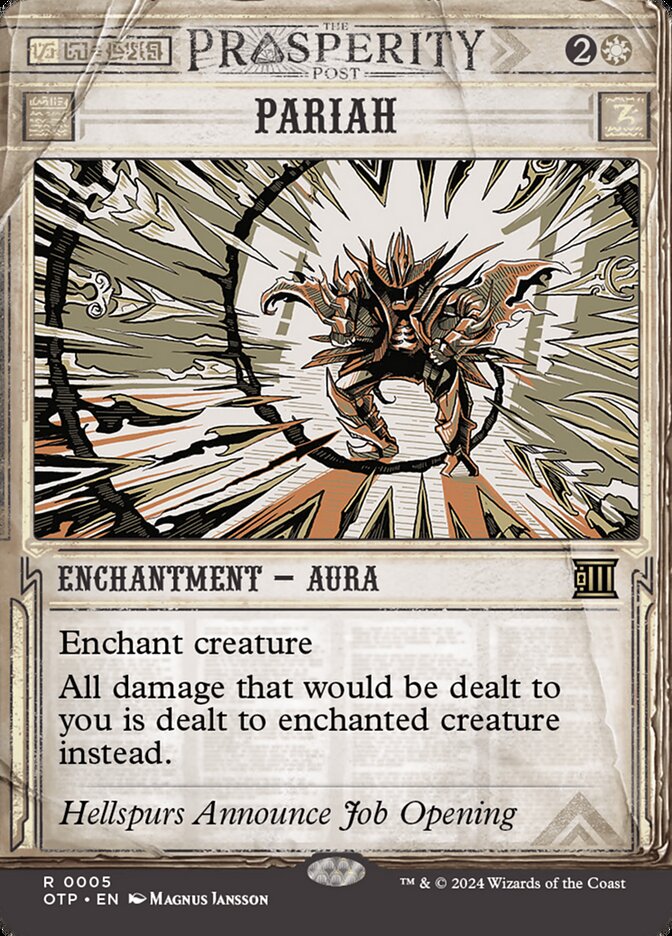 Pária / Pariah - Magic: The Gathering - MoxLand