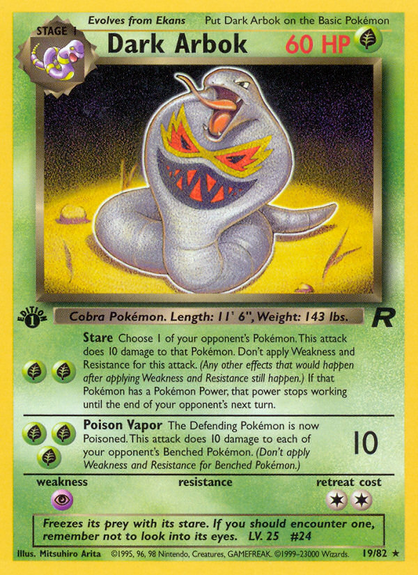Dark Arbok - MoxLand - MoxLand