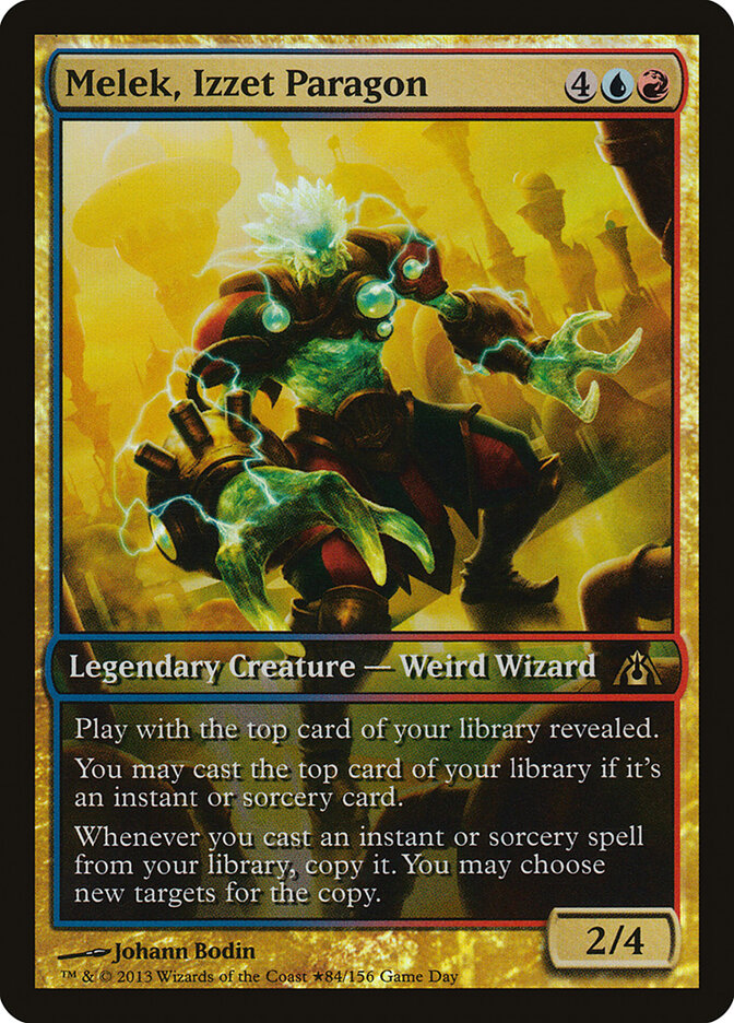 Melek, Paradigma dos Izzet / Melek, Izzet Paragon - Magic: The Gathering - MoxLand