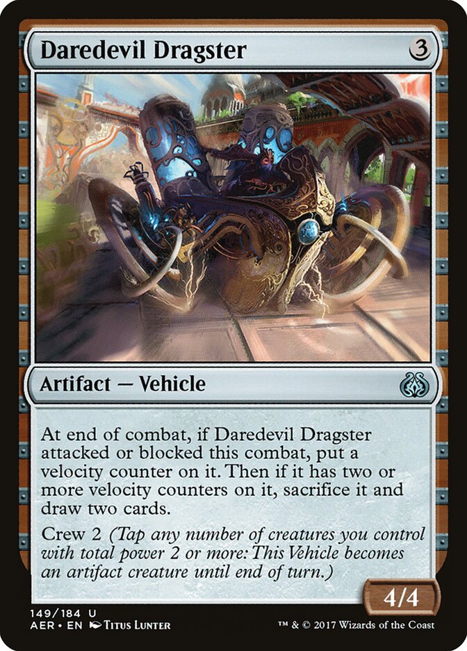 Dragster dos Destemidos / Daredevil Dragster - Magic: The Gathering - MoxLand