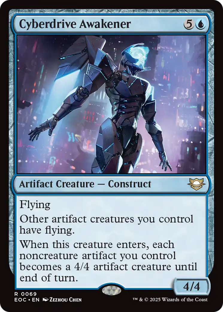 Despertador da Ciberpropulsão / Cyberdrive Awakener - Magic: The Gathering - MoxLand
