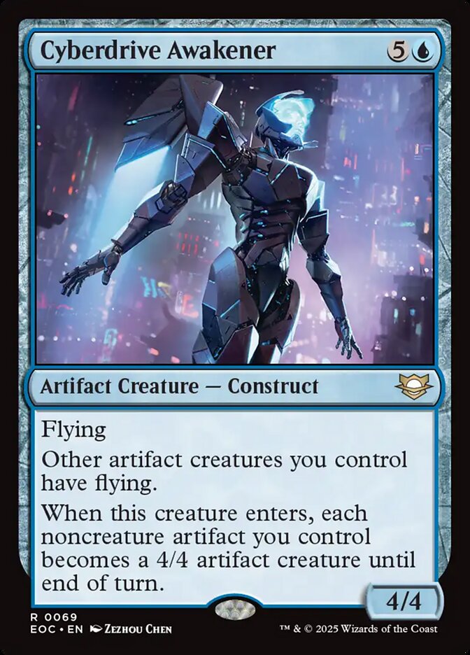 Despertador da Ciberpropulsão / Cyberdrive Awakener - Magic: The Gathering - MoxLand