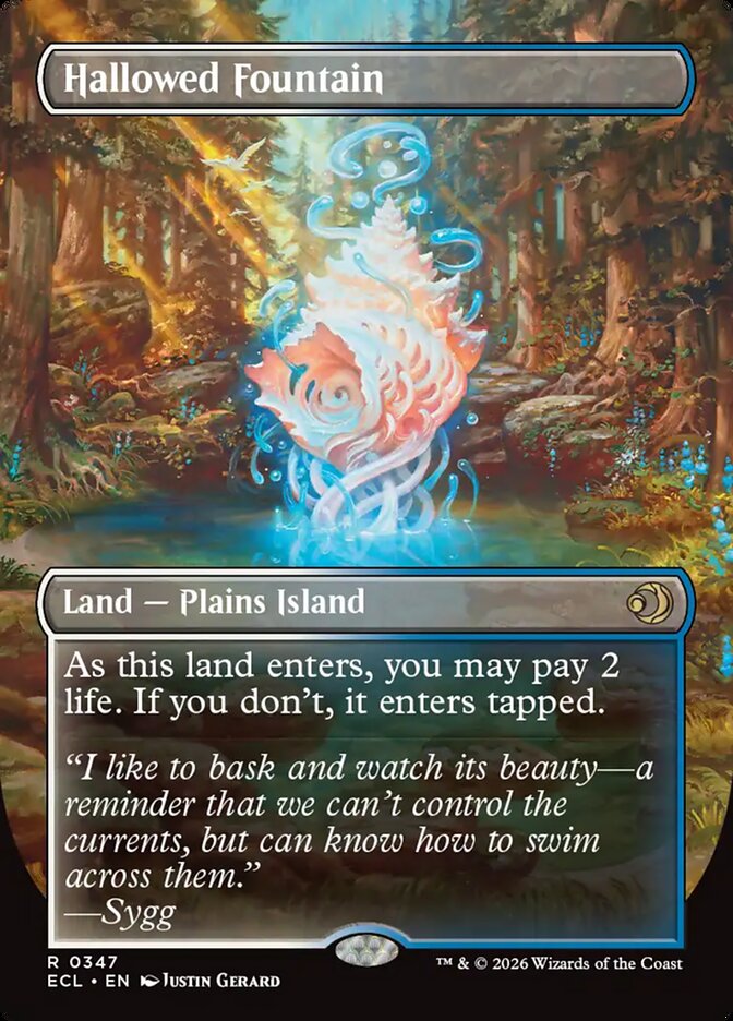 Fonte Santificada / Hallowed Fountain - Magic: The Gathering - MoxLand