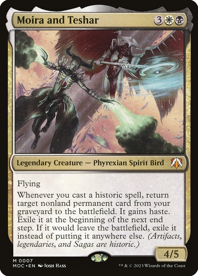 Moira e Teshar / Moira and Teshar - Magic: The Gathering - MoxLand