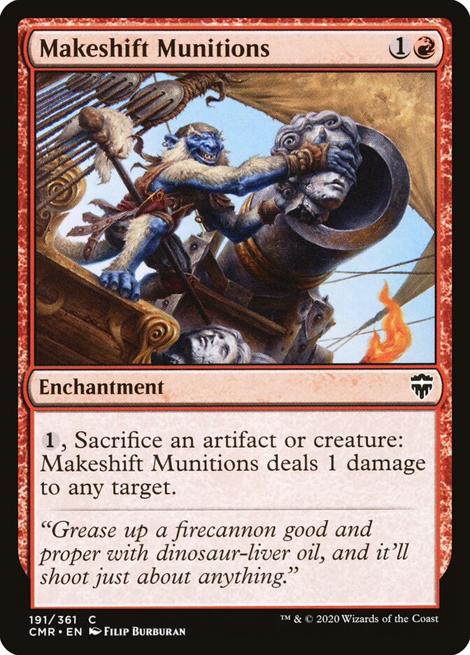 Munições Improvisadas / Makeshift Munitions - Magic: The Gathering - MoxLand