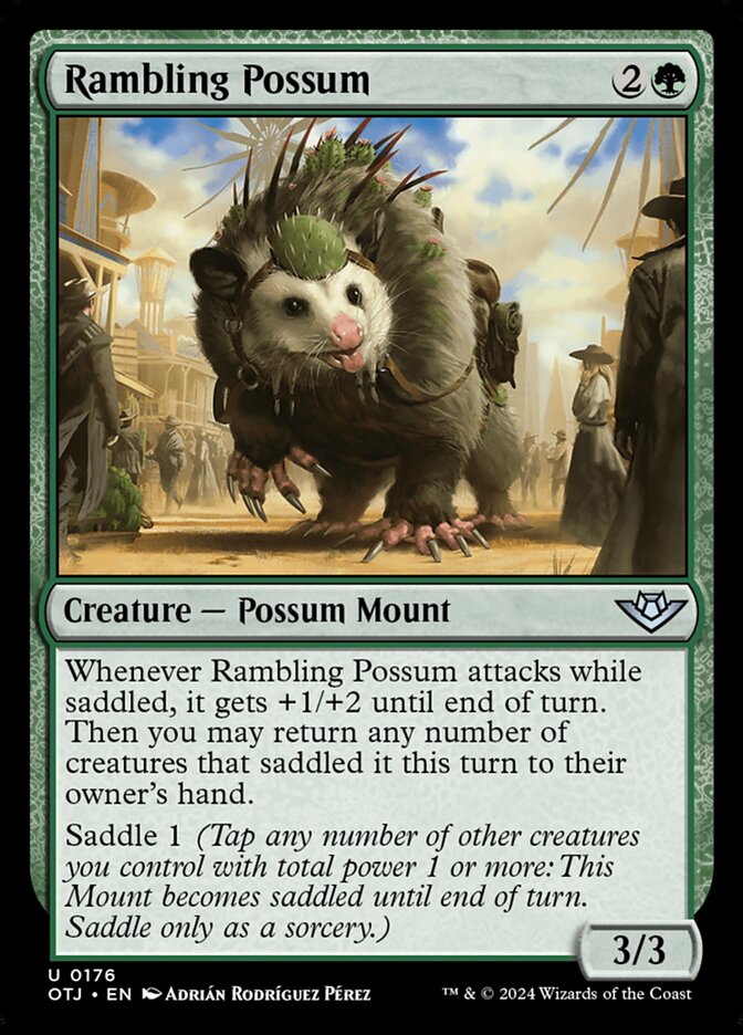 Gambá Vagante / Rambling Possum - Magic: The Gathering - MoxLand