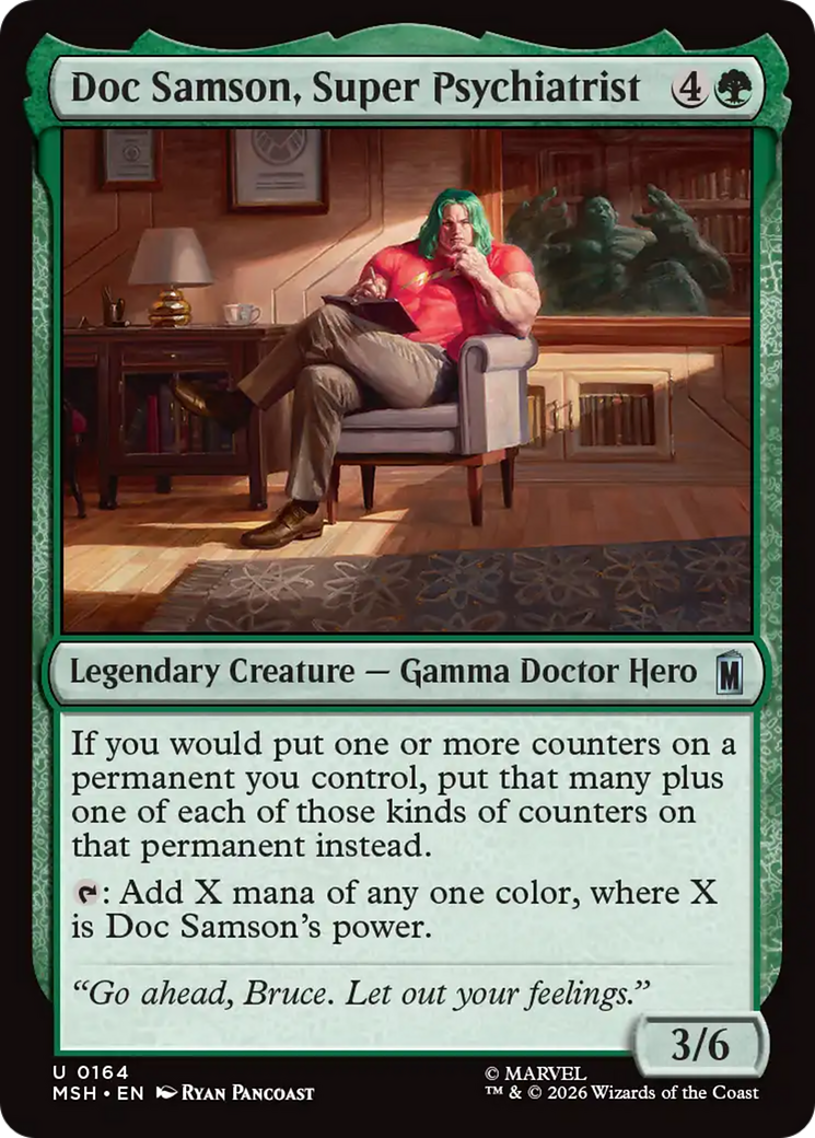 Doc Samson, Super Psychiatrist - Magic: The Gathering - MoxLand