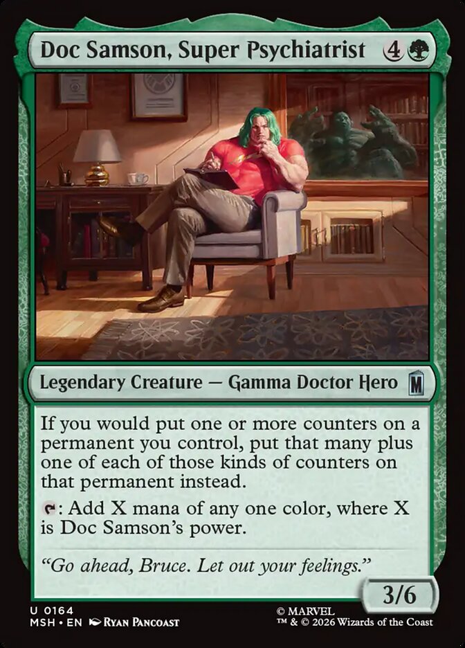 Doc Samson, Super Psychiatrist - Magic: The Gathering - MoxLand