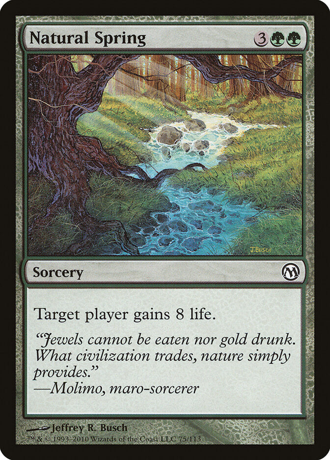 Fonte Natural / Natural Spring - Magic: The Gathering - MoxLand