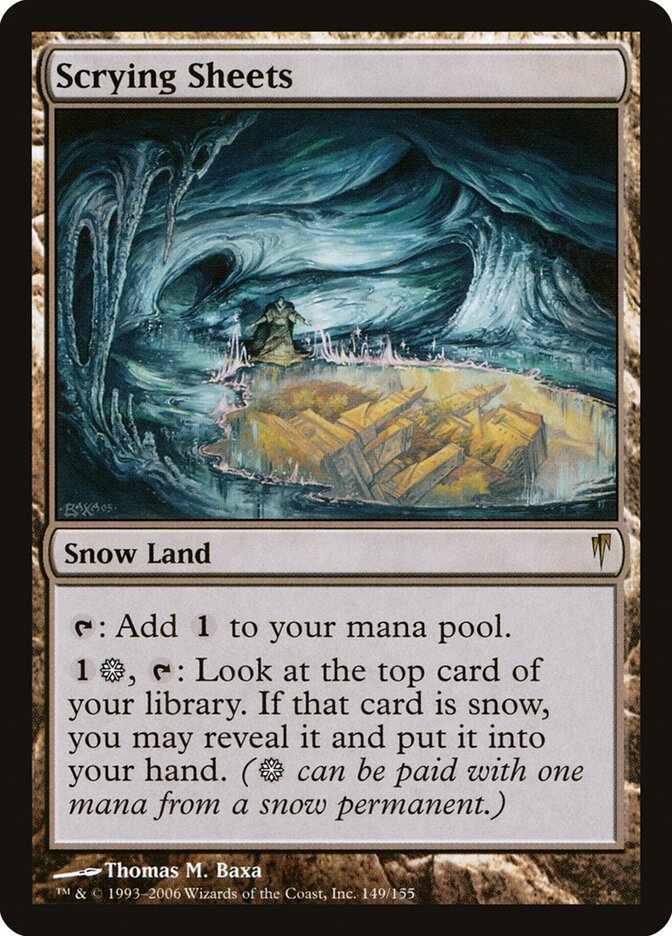 Espelhos Cristalomânticos / Scrying Sheets - Magic: The Gathering - MoxLand