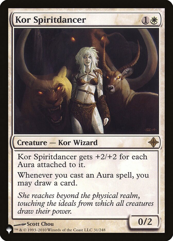 Dançarina dos Espíritos Kor / Kor Spiritdancer - Magic: The Gathering - MoxLand