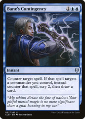 Contingência de Bane / Bane's Contingency - Magic: The Gathering - MoxLand