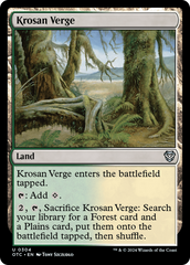Orla Krosana / Krosan Verge - Magic: The Gathering - MoxLand