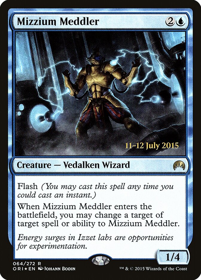 Experimentador de Mizzium / Mizzium Meddler - Magic: The Gathering - MoxLand