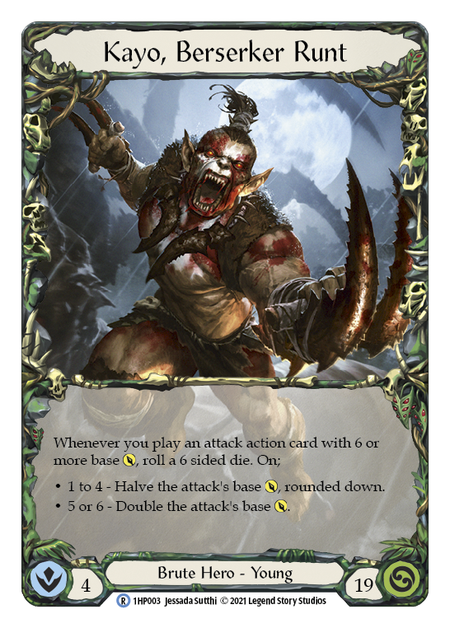 Kayo, Berserker Runt - Flesh and Blood TCG - MoxLand