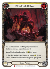 Bloodrush Bellow (Yellow) - Flesh and Blood TCG - MoxLand