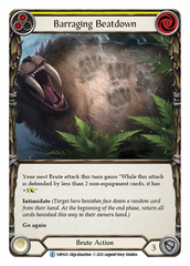 Barraging Beatdown (Yellow) - Flesh and Blood TCG - MoxLand