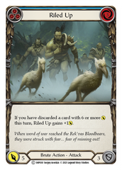 Riled Up (Blue) - Flesh and Blood TCG - MoxLand