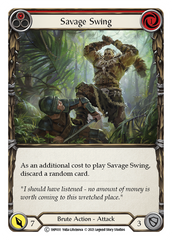 Savage Swing (Red) - Flesh and Blood TCG - MoxLand