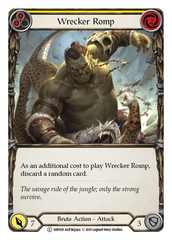 Wrecker Romp (Yellow) - Flesh and Blood TCG - MoxLand