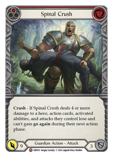 Spinal Crush (Red) - Flesh and Blood TCG - MoxLand
