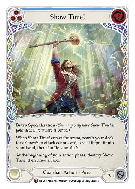 Show Time! (Blue) - Flesh and Blood TCG - MoxLand