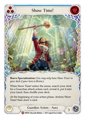 Show Time! (Blue) - Flesh and Blood TCG - MoxLand