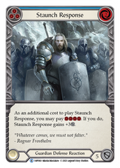 Staunch Response (Blue) - Flesh and Blood TCG - MoxLand