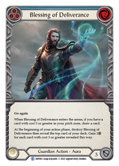 Blessing of Deliverance (Blue) - Flesh and Blood TCG - MoxLand