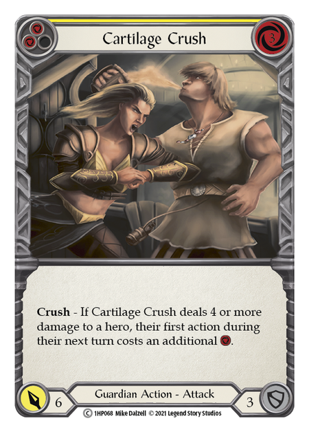 Cartilage Crush (Yellow) - Flesh and Blood TCG - MoxLand