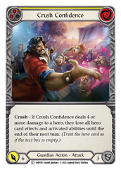Crush Confidence (Yellow) - Flesh and Blood TCG - MoxLand