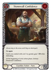Stonewall Confidence (Blue) - Flesh and Blood TCG - MoxLand