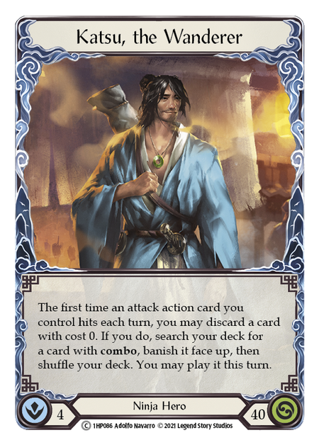 Katsu, the Wanderer - Flesh and Blood TCG - MoxLand