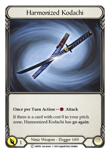 Harmonized Kodachi - Flesh and Blood TCG - MoxLand