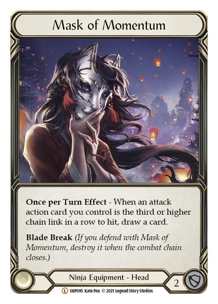 Mask of Momentum - Flesh and Blood TCG - MoxLand