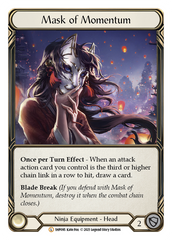 Mask of Momentum - Flesh and Blood TCG - MoxLand